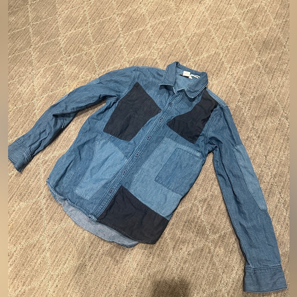 Stella McCartney Girls Denim Button Down